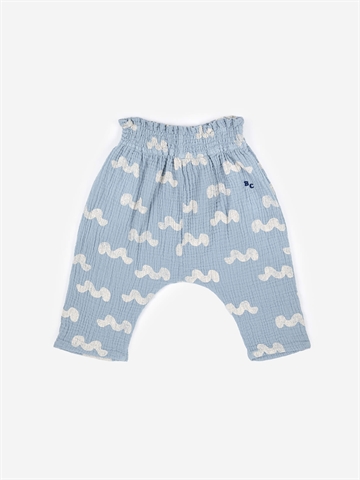 Bobo Choses Waves All Over Baggy Woven Trousers